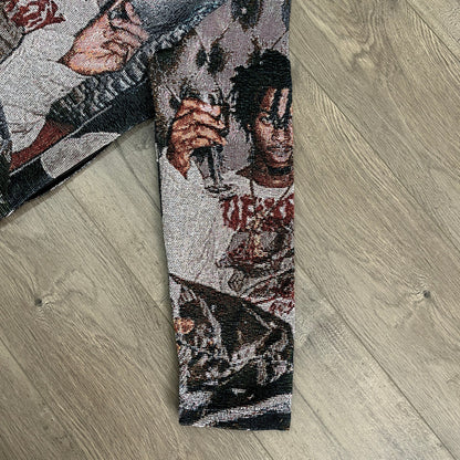 RDMCLOTHINGART tapestry hoodie PLAYBOI TAPESTRY JACKET