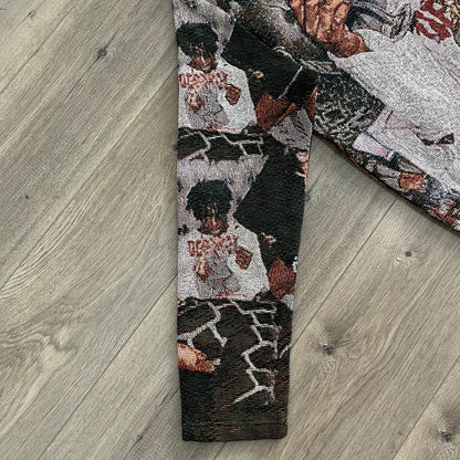 RDMCLOTHINGART tapestry hoodie PLAYBOI TAPESTRY JACKET