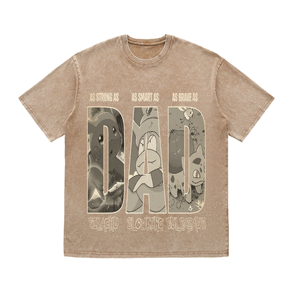 RDMCLOTHINGART tapestry hoodie POKEMON HEAVY WEIGHT COTTON TEE-8814