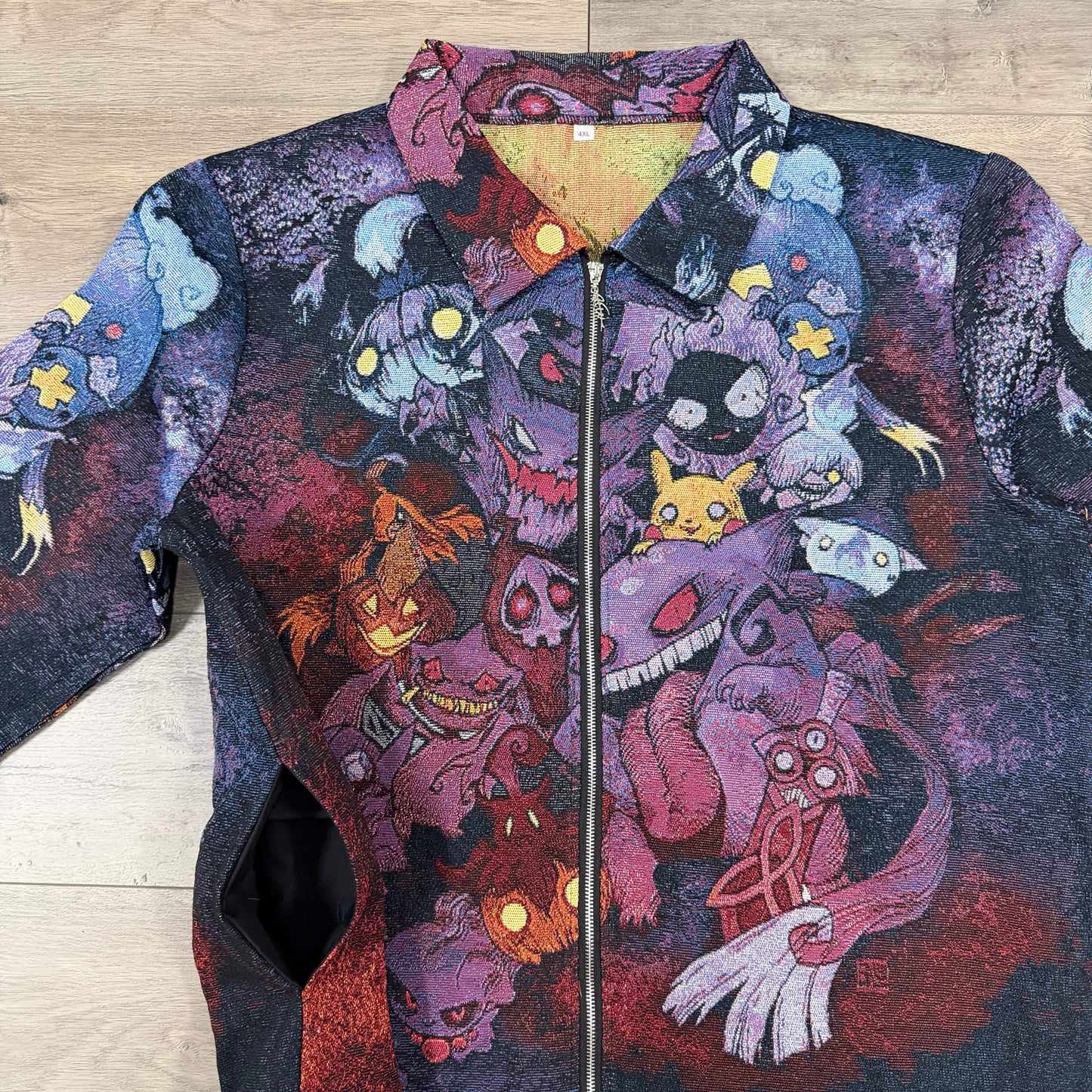 RDMCLOTHINGART tapestry hoodie POKEMON V2 TAPESTRY JACKET