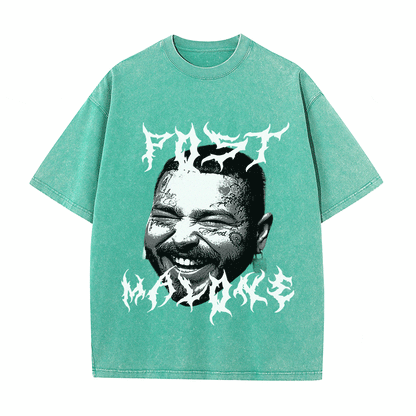 RDMCLOTHINGART tapestry hoodie POST MALONE HEAVY WEIGHT COTTON TEE-8891