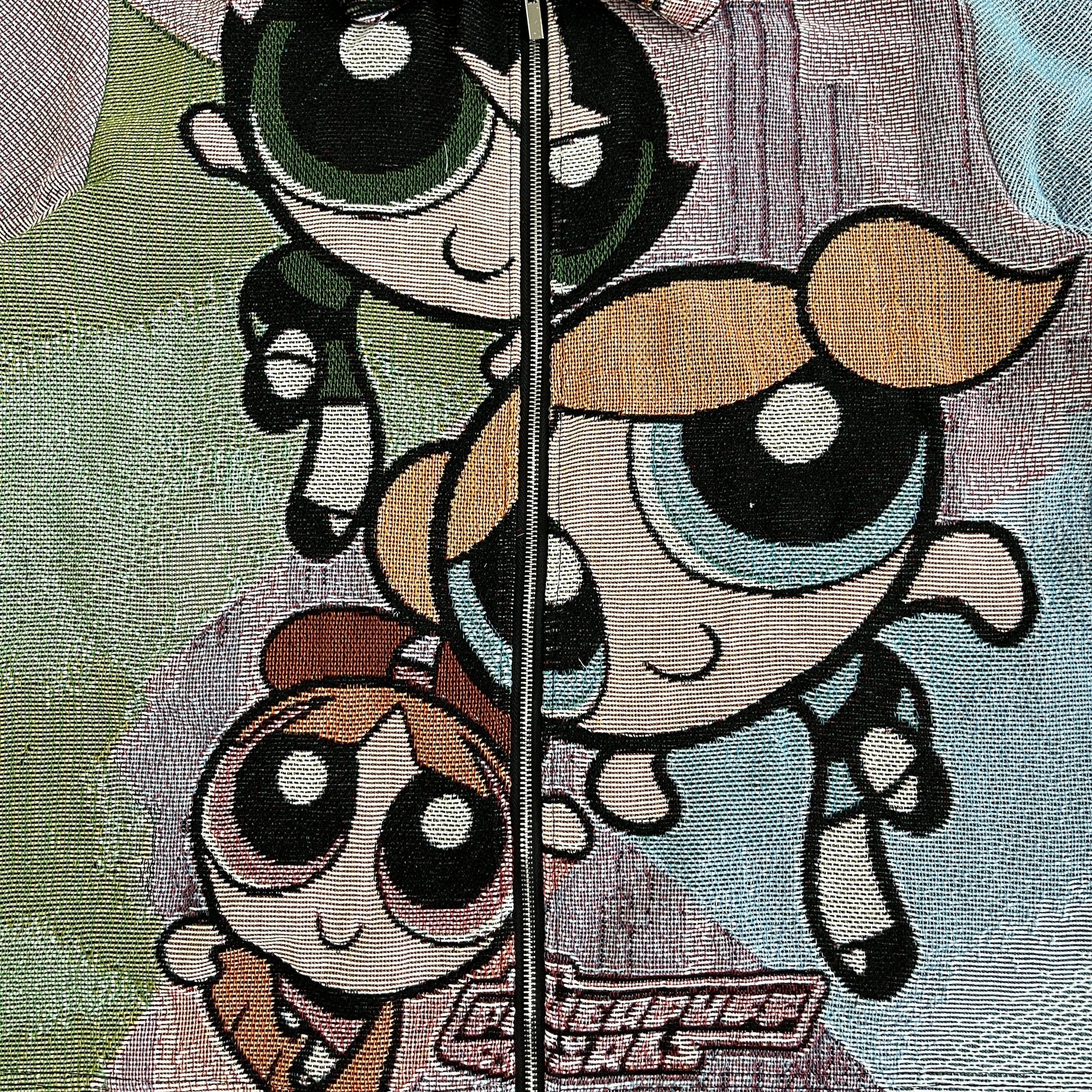 POWERPUFF GIRLS TAPESTRY JACKET - RDMCLOTHINGART