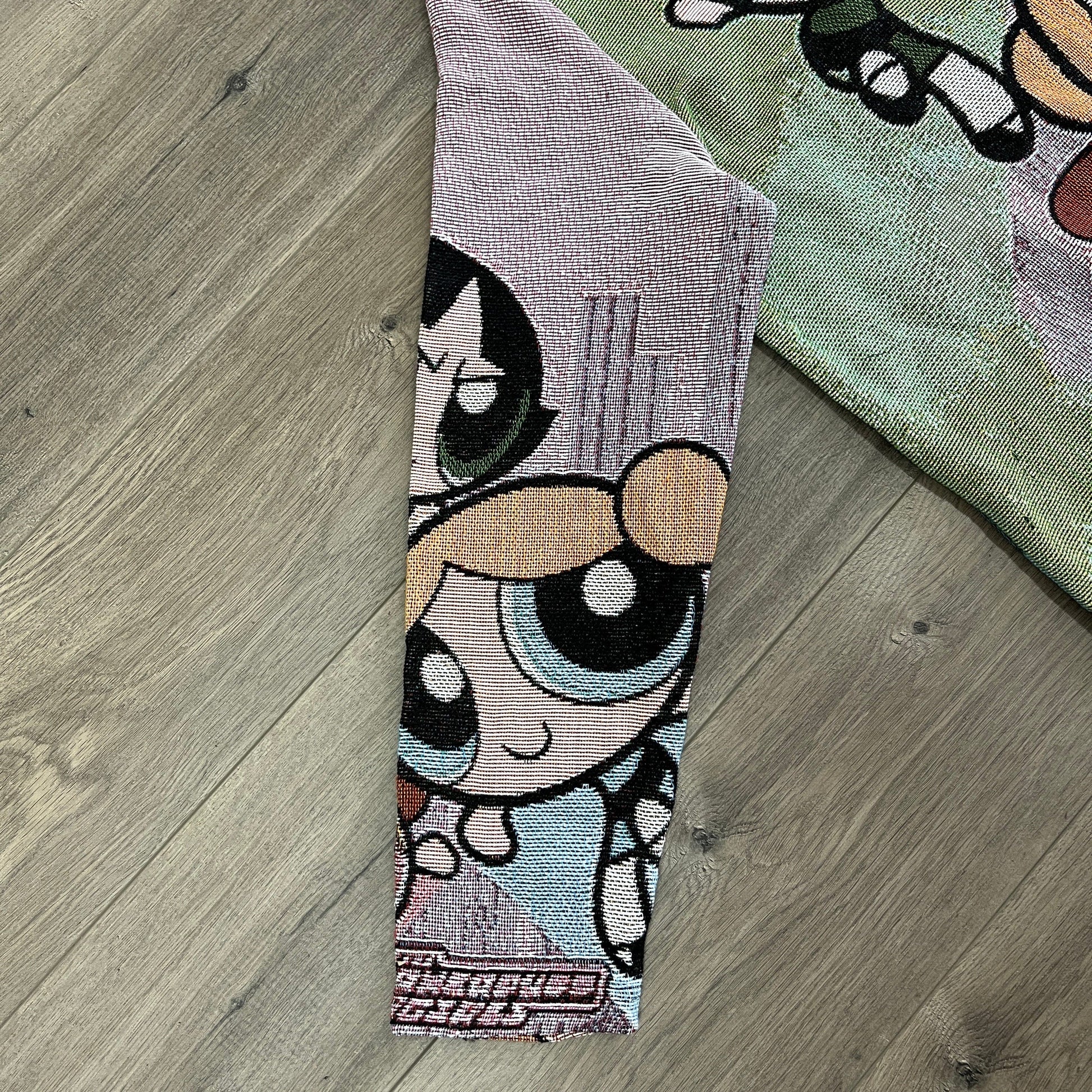 POWERPUFF GIRLS TAPESTRY JACKET - RDMCLOTHINGART