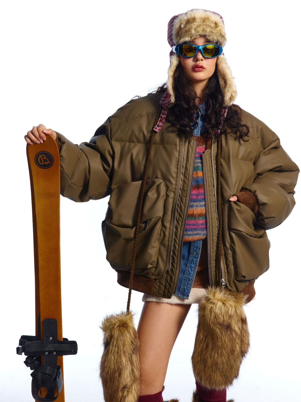 RDMCLOTHINGART tapestry hoodie PUFF COAT 9201