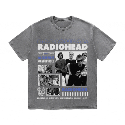 RDMCLOTHINGART tapestry hoodie RADIOHEAD HEAVY WEIGHT COTTON TEE-9017