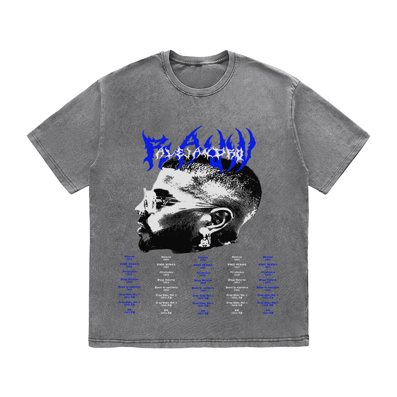 RDMCLOTHINGART tapestry hoodie RAUW ALEJANDRO HEAVY WEIGHT COTTON TEE-8892