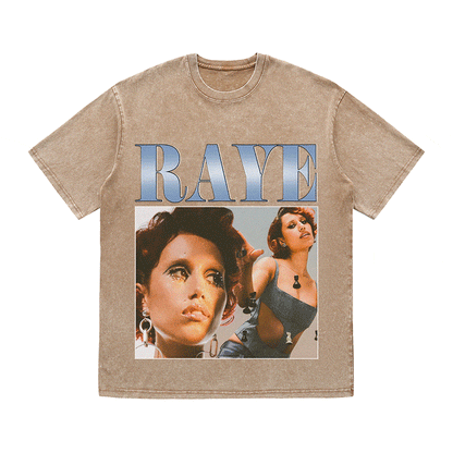 RDMCLOTHINGART tapestry hoodie RAYE HEAVY WEIGHT COTTON TEE-8867