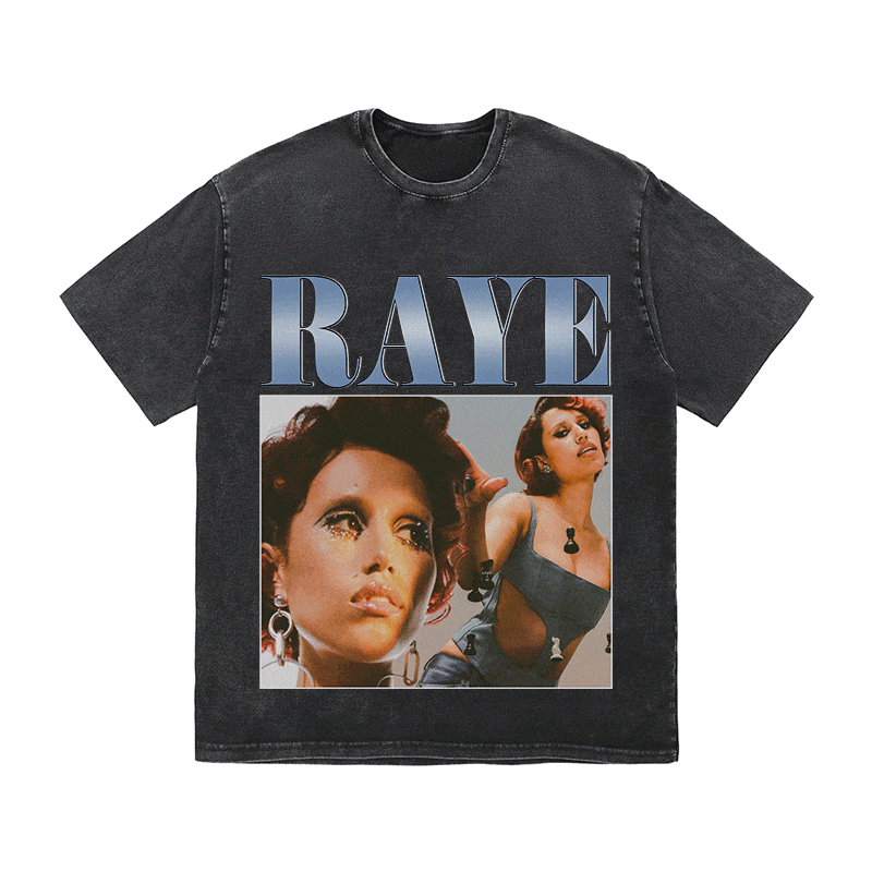 RDMCLOTHINGART tapestry hoodie RAYE HEAVY WEIGHT COTTON TEE-8867