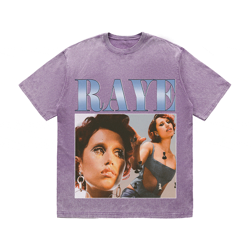 RDMCLOTHINGART tapestry hoodie RAYE HEAVY WEIGHT COTTON TEE-8867