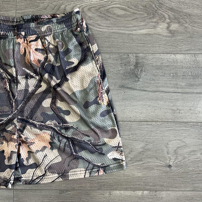 REAL TREE MESH SHORTS-8624 - RDMCLOTHINGART
