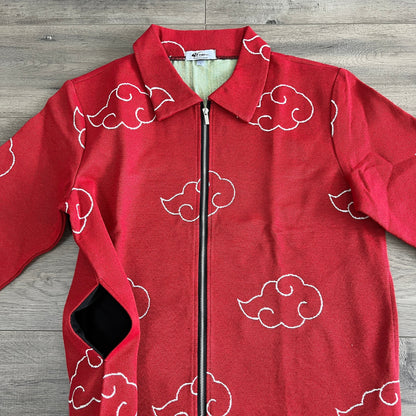 RDMCLOTHINGART tapestry hoodie RED N TAPESTRY JACKET