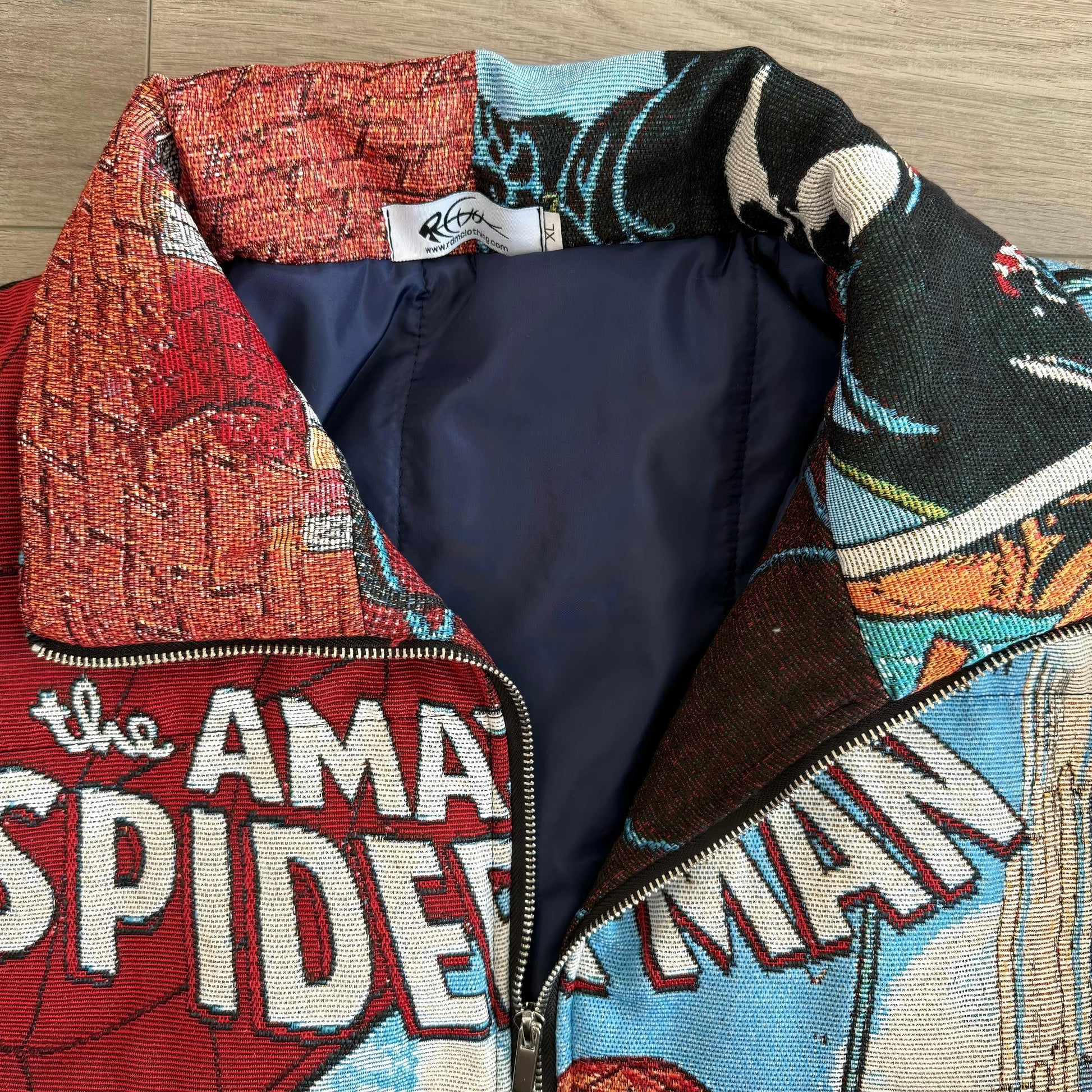 RDMCLOTHINGART tapestry hoodie RED SPIDER V2 TAPESTRY COAT