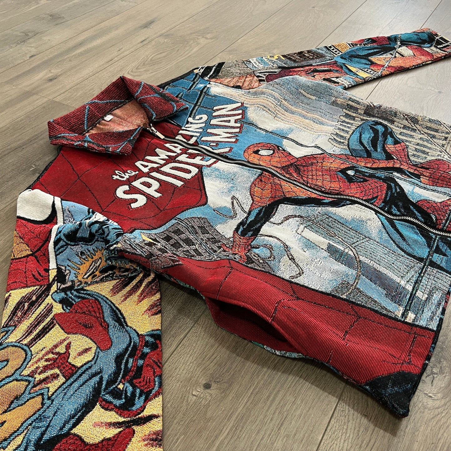 RED SPIDER V2 TAPESTRY JACKET - RDMCLOTHINGART