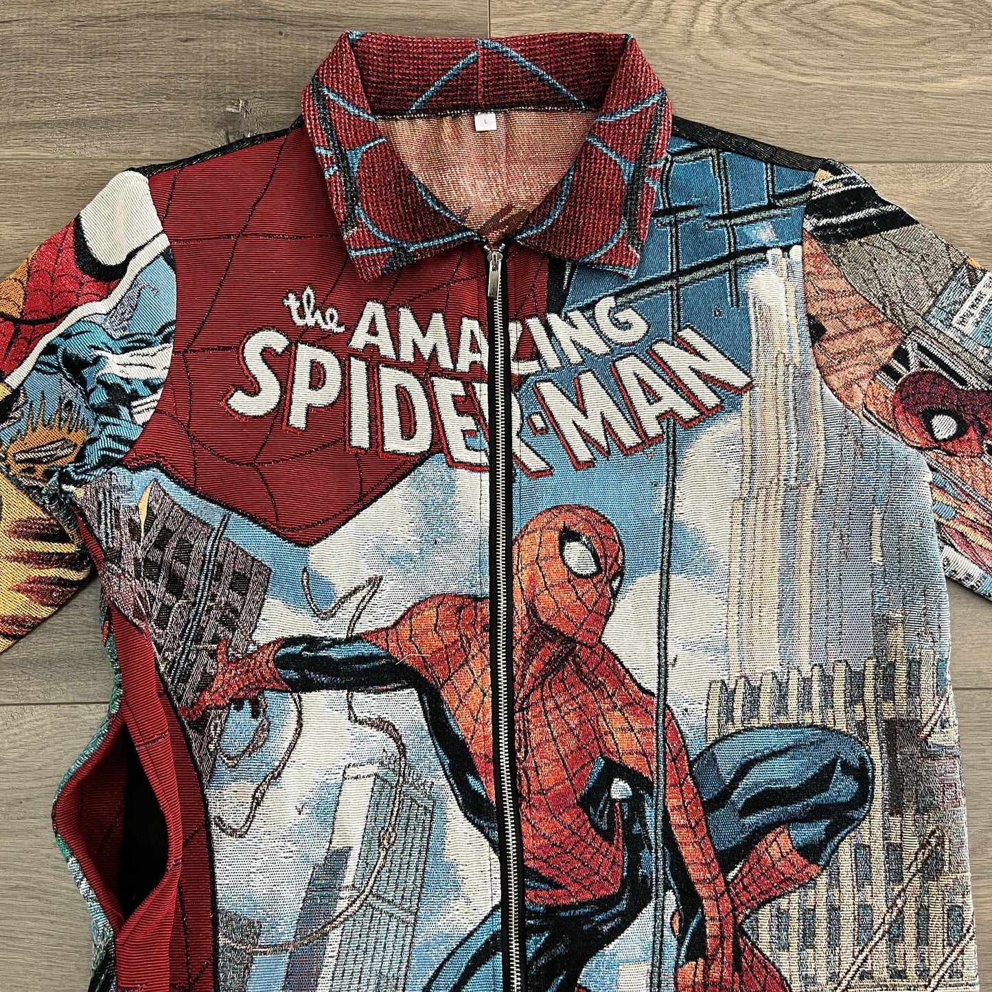 RED SPIDER V2 TAPESTRY JACKET - RDMCLOTHINGART