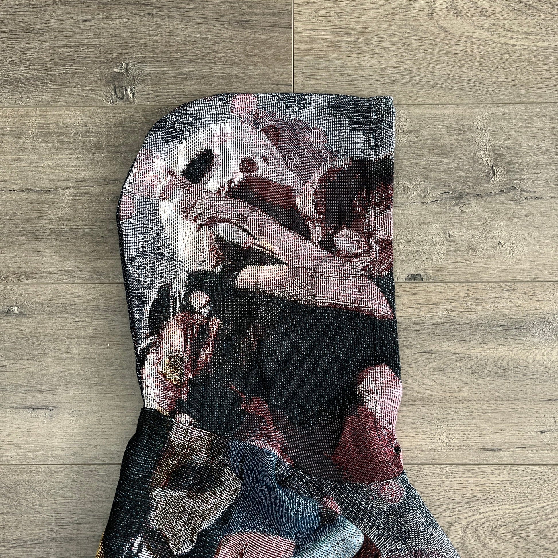 RDMCLOTHINGART tapestry hoodie RED VELVET TAPESTRY HOODIE