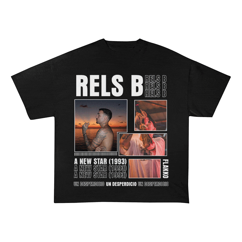 RDMCLOTHINGART tapestry hoodie RELS B 2 HEAVY WEIGHT COTTON TEE-9018