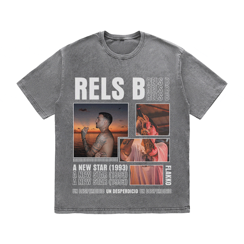 RDMCLOTHINGART tapestry hoodie RELS B 2 HEAVY WEIGHT COTTON TEE-9018