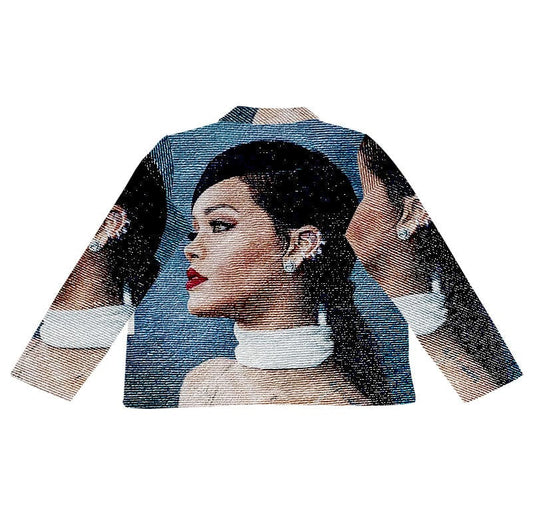 RDMCLOTHINGART tapestry hoodie RIHANNA TAPESTRY JACKET