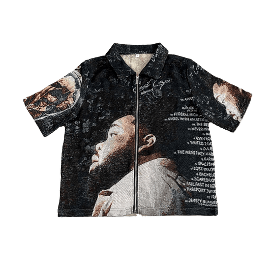 RDMCLOTHINGART tapestry hoodie ROD V2 TAPESTRY TEE