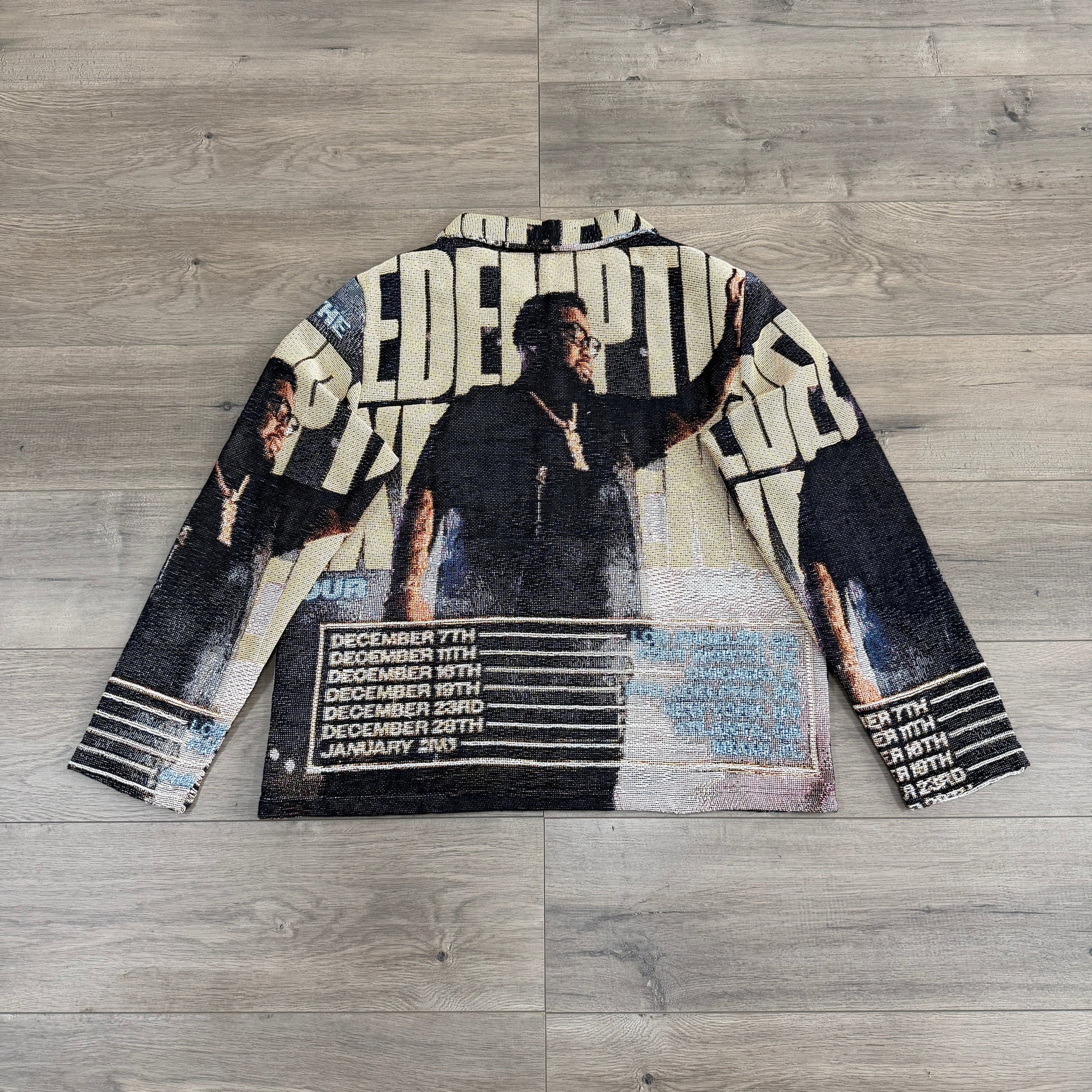 RDMCLOTHINGART tapestry hoodie ROD V5 TAPESTRY JACKET