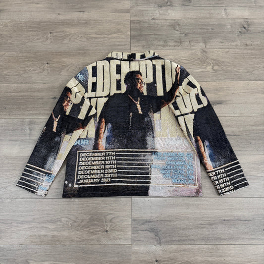 RDMCLOTHINGART tapestry hoodie ROD V5 TAPESTRY JACKET