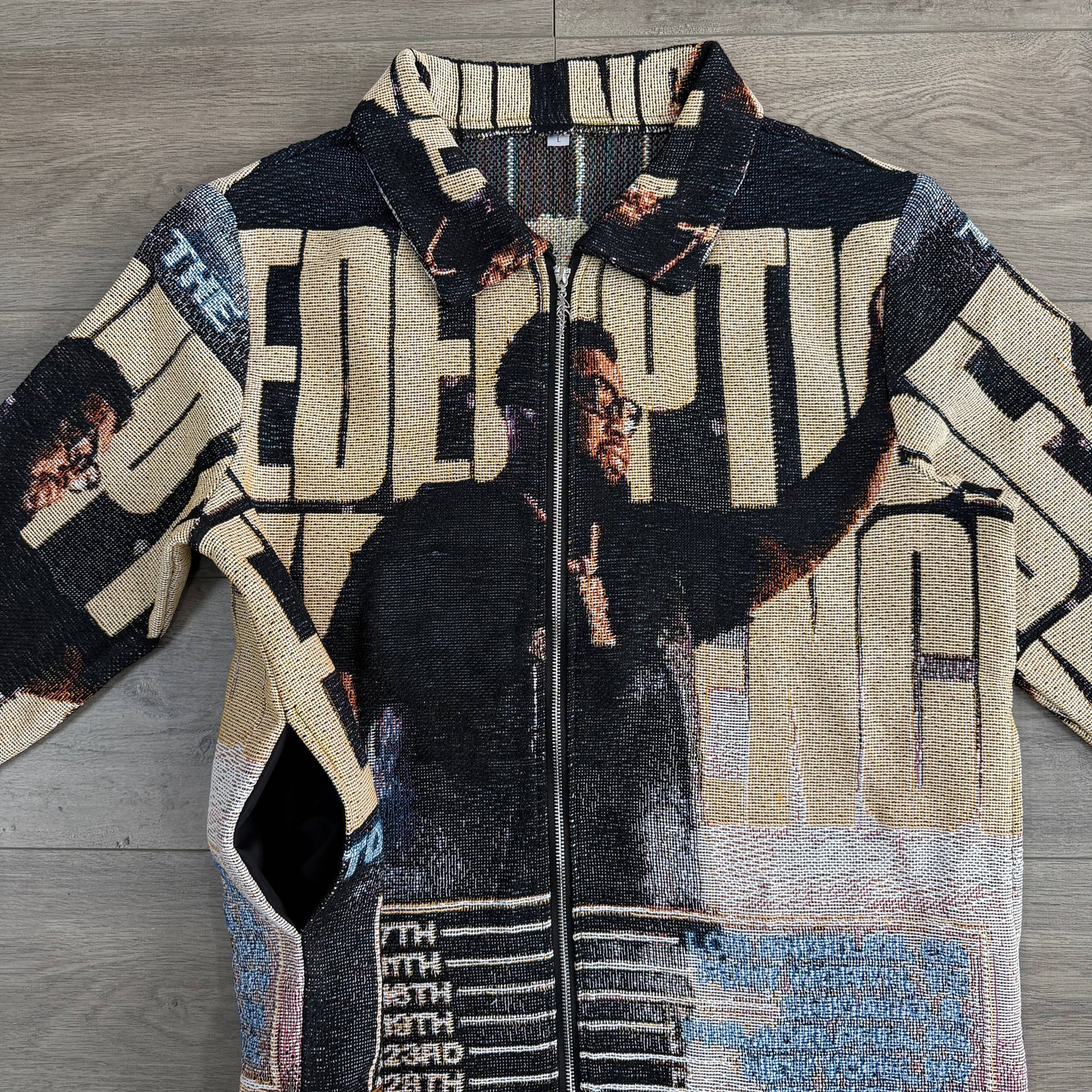 RDMCLOTHINGART tapestry hoodie ROD V5 TAPESTRY JACKET