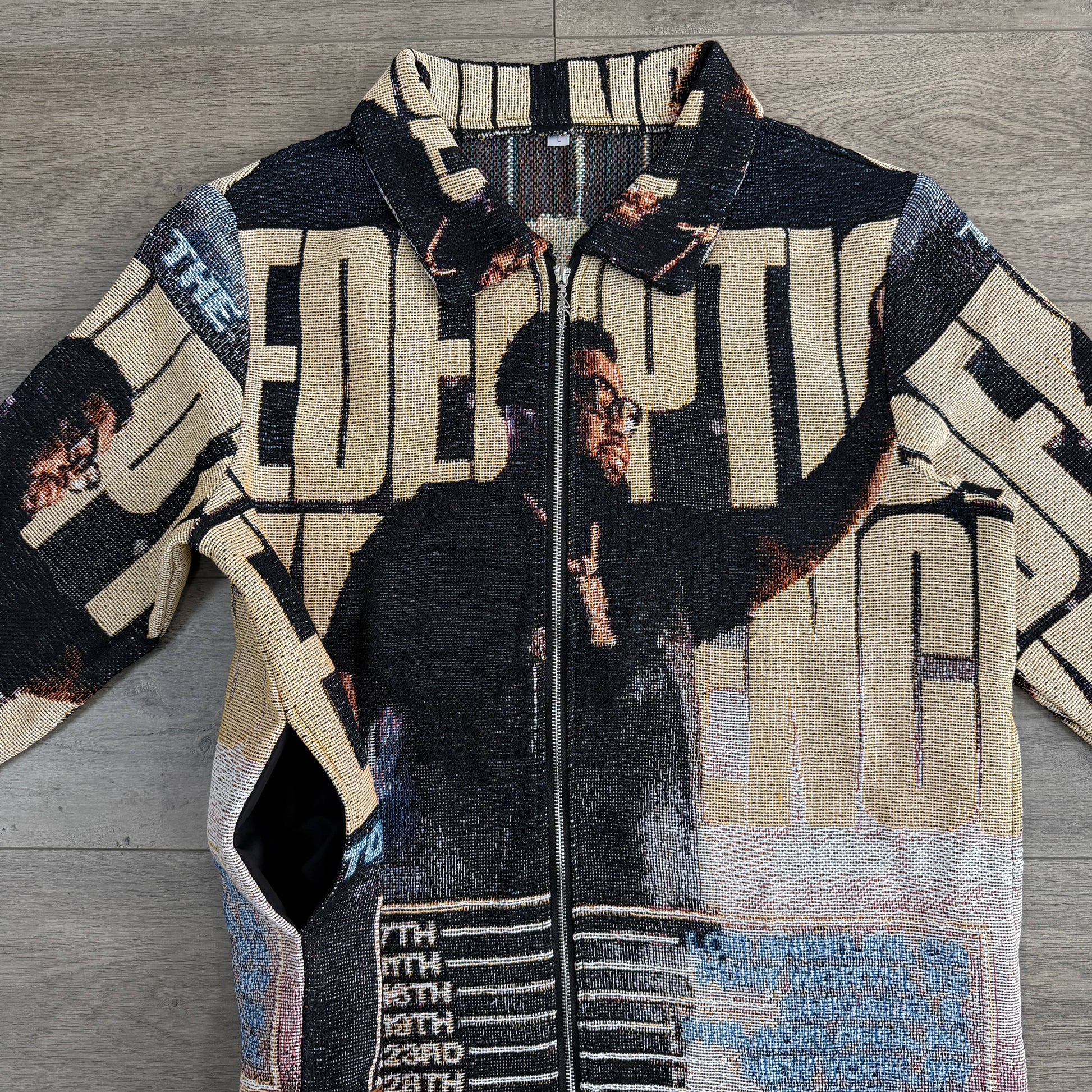 RDMCLOTHINGART tapestry hoodie ROD V5 TAPESTRY JACKET