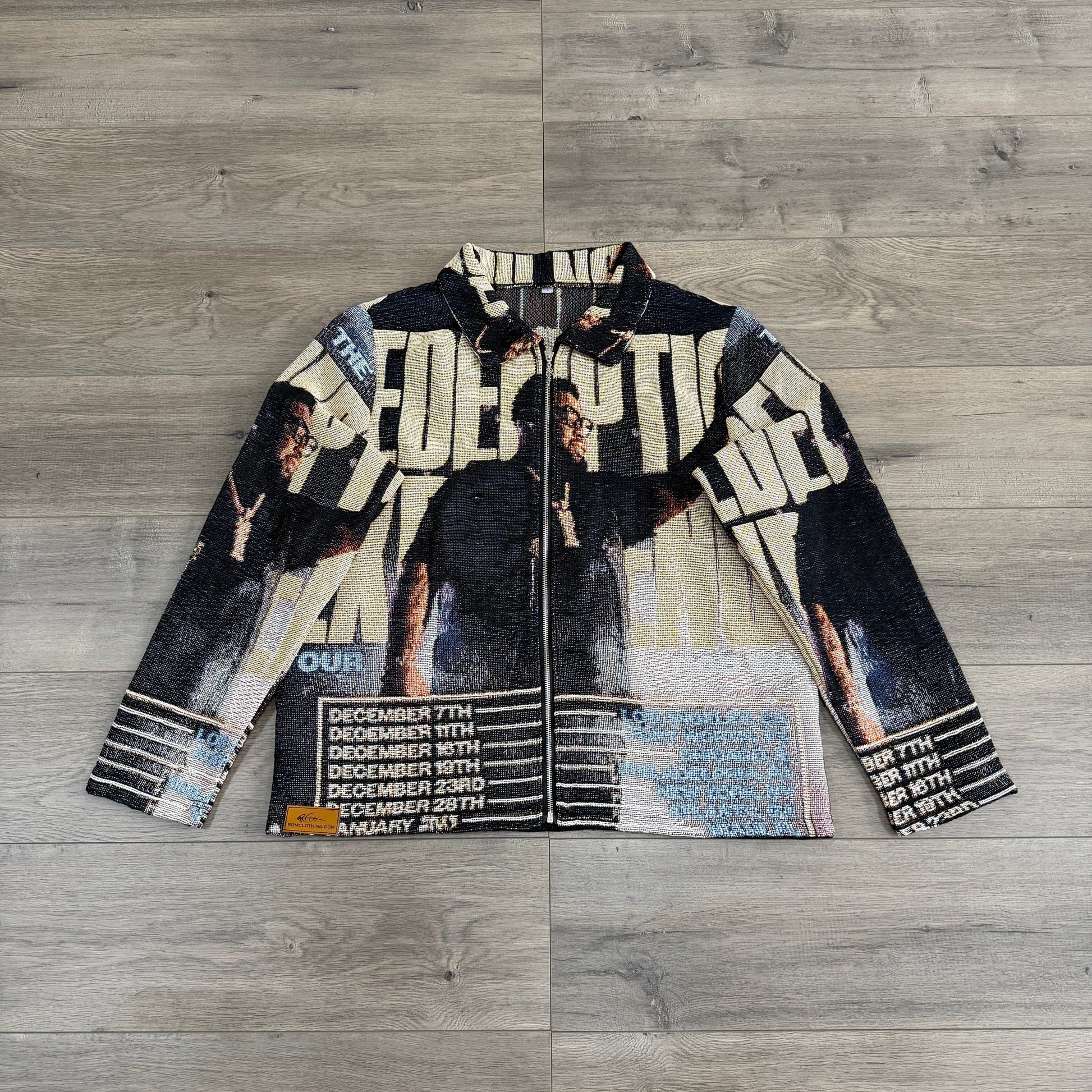 RDMCLOTHINGART tapestry hoodie ROD V5 TAPESTRY JACKET