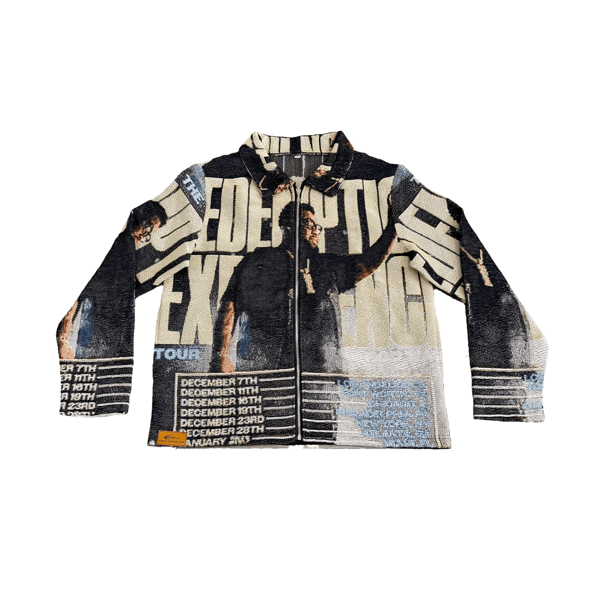 RDMCLOTHINGART tapestry hoodie ROD V5 TAPESTRY JACKET