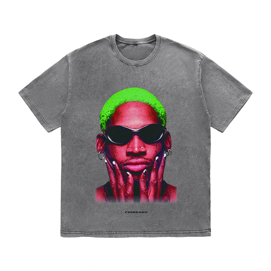 RDMCLOTHINGART tapestry hoodie RODMAN HEAVY WEIGHT COTTON TEE-9314