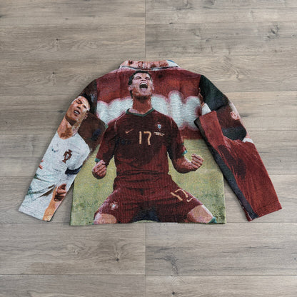 RDMCLOTHINGART tapestry hoodie RONALDO TAPESTRY JACKET