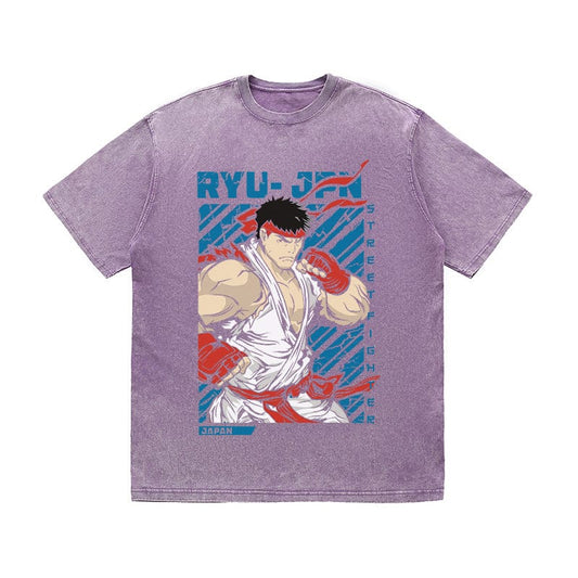 RDMCLOTHINGART tapestry hoodie RYU HEAVY COTTON TEES-9429