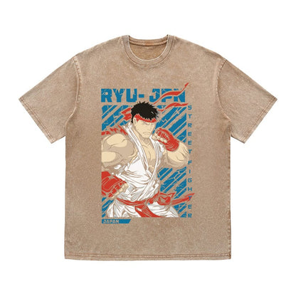 RDMCLOTHINGART tapestry hoodie RYU HEAVY COTTON TEES-9429