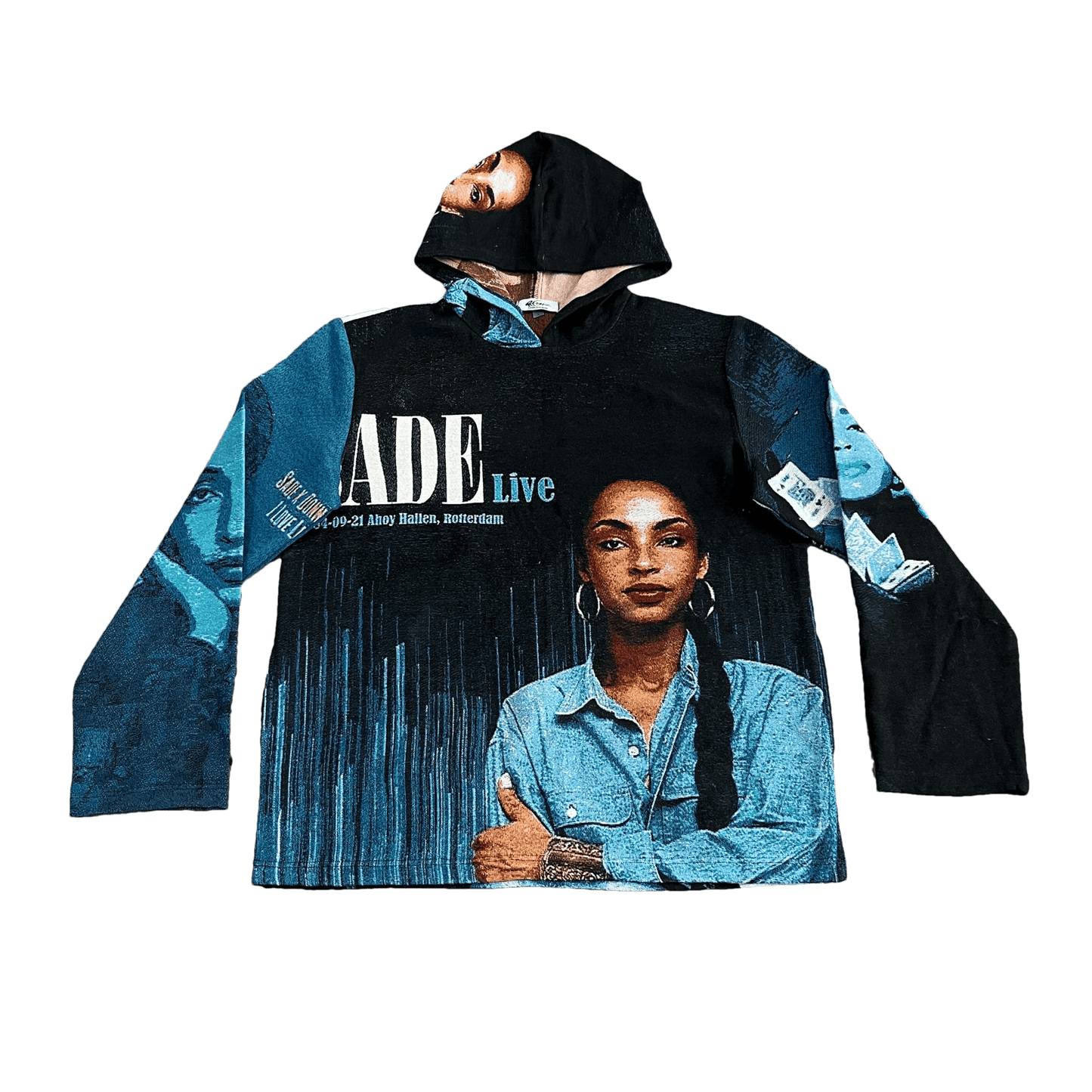 RDMCLOTHINGART tapestry hoodie SADE TAPESTRY HOODIE