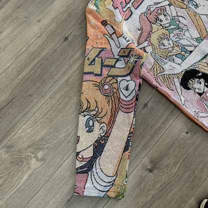 SAILOR MOON TAPESTRY HOODIE - RDMCLOTHINGART