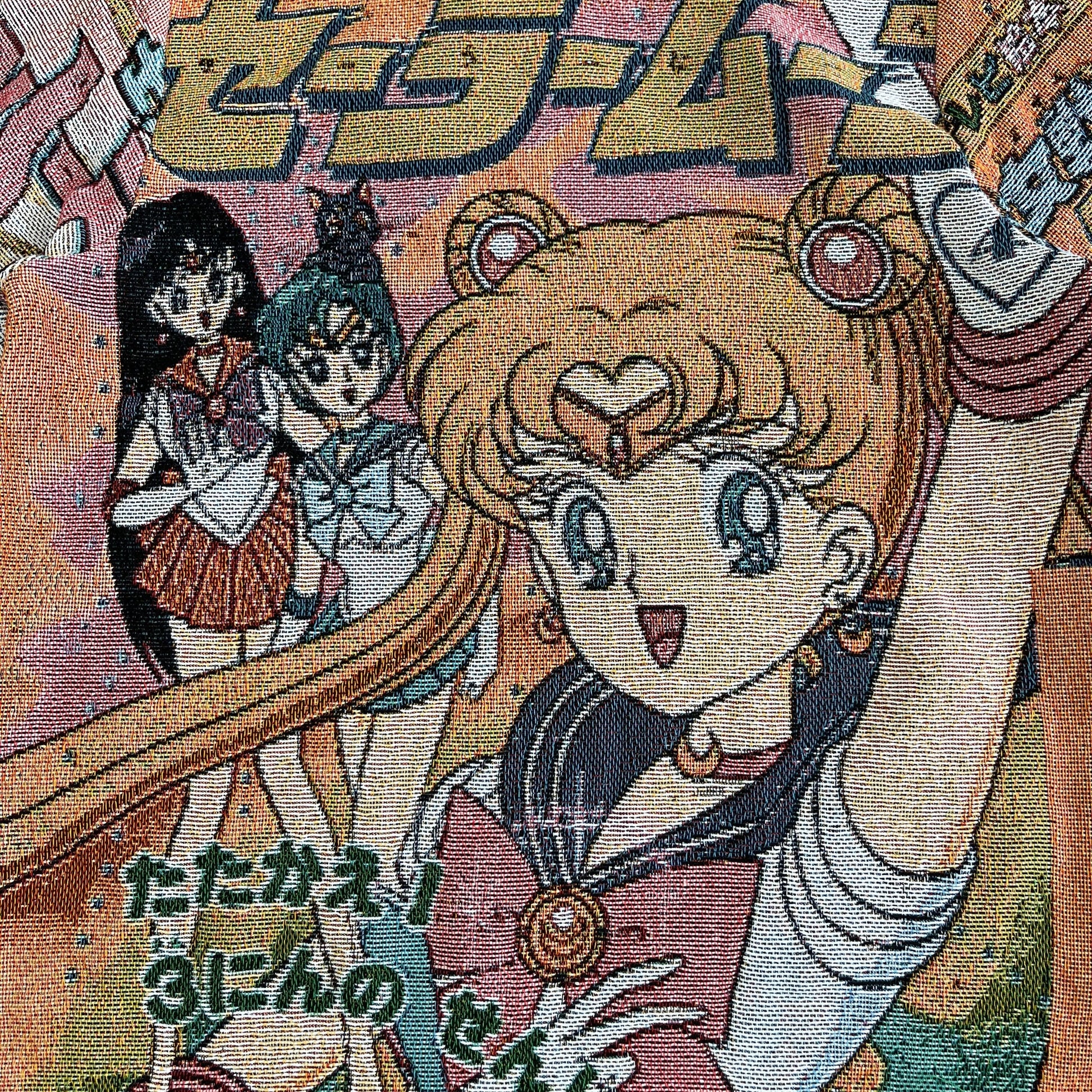 SAILOR MOON TAPESTRY HOODIE - RDMCLOTHINGART