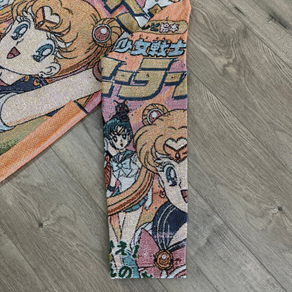 SAILOR MOON TAPESTRY HOODIE - RDMCLOTHINGART