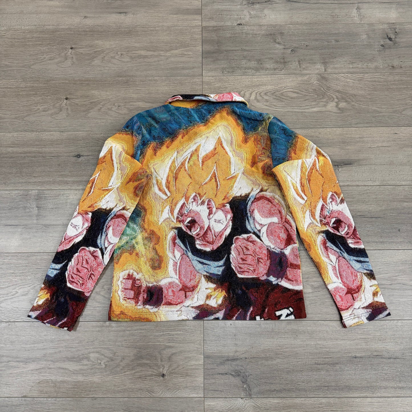 RDMCLOTHINGART tapestry hoodie SAIYAN TAPESTRY JACKET