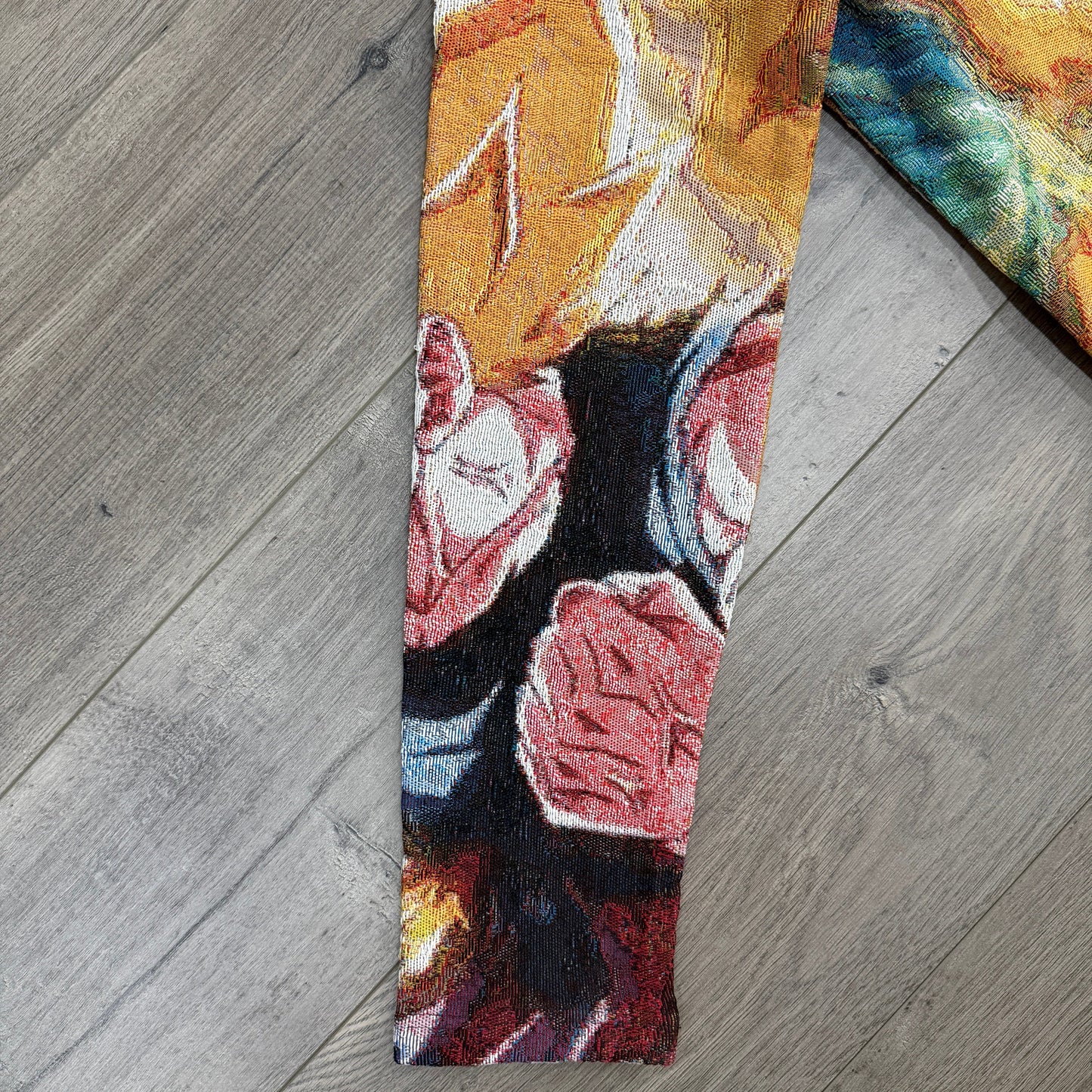 RDMCLOTHINGART tapestry hoodie SAIYAN TAPESTRY JACKET