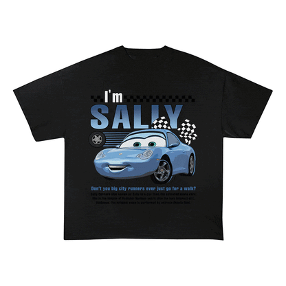 RDMCLOTHINGART tapestry hoodie SALLY HEAVY WEIGHT COTTON TEE-9028