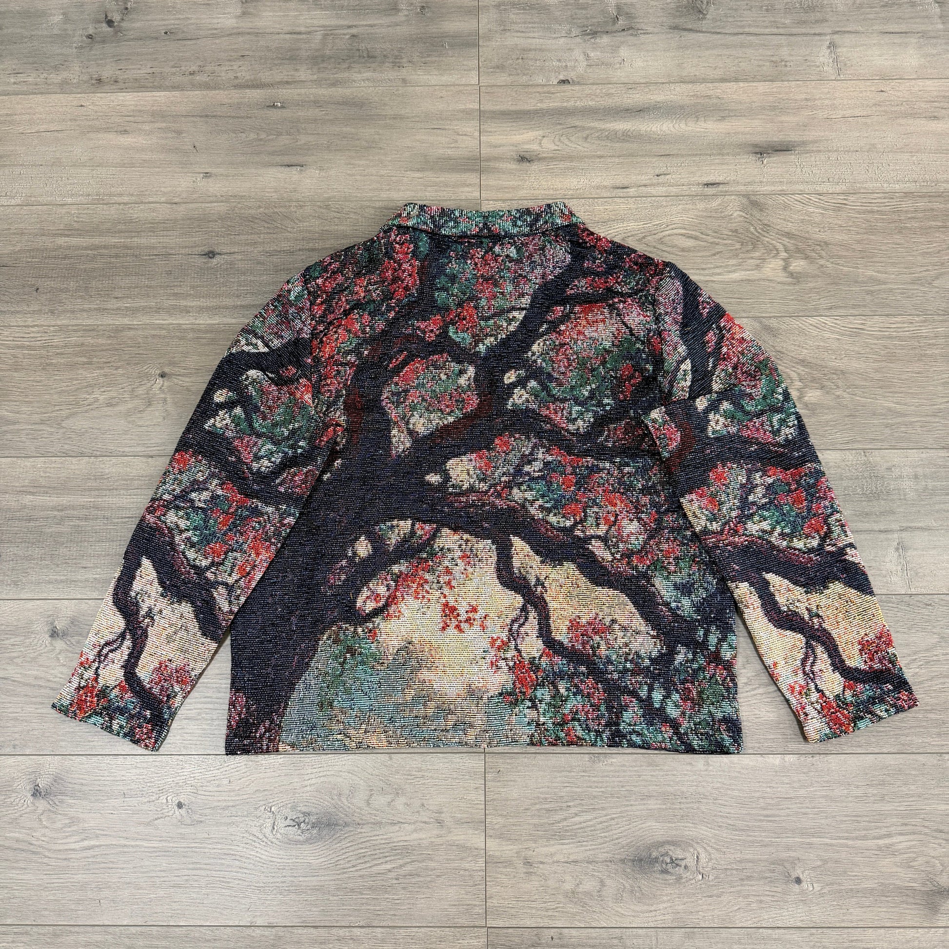 RDMCLOTHINGART tapestry hoodie SAVIOR IN THE SAKURA TAPESTRY JACKET