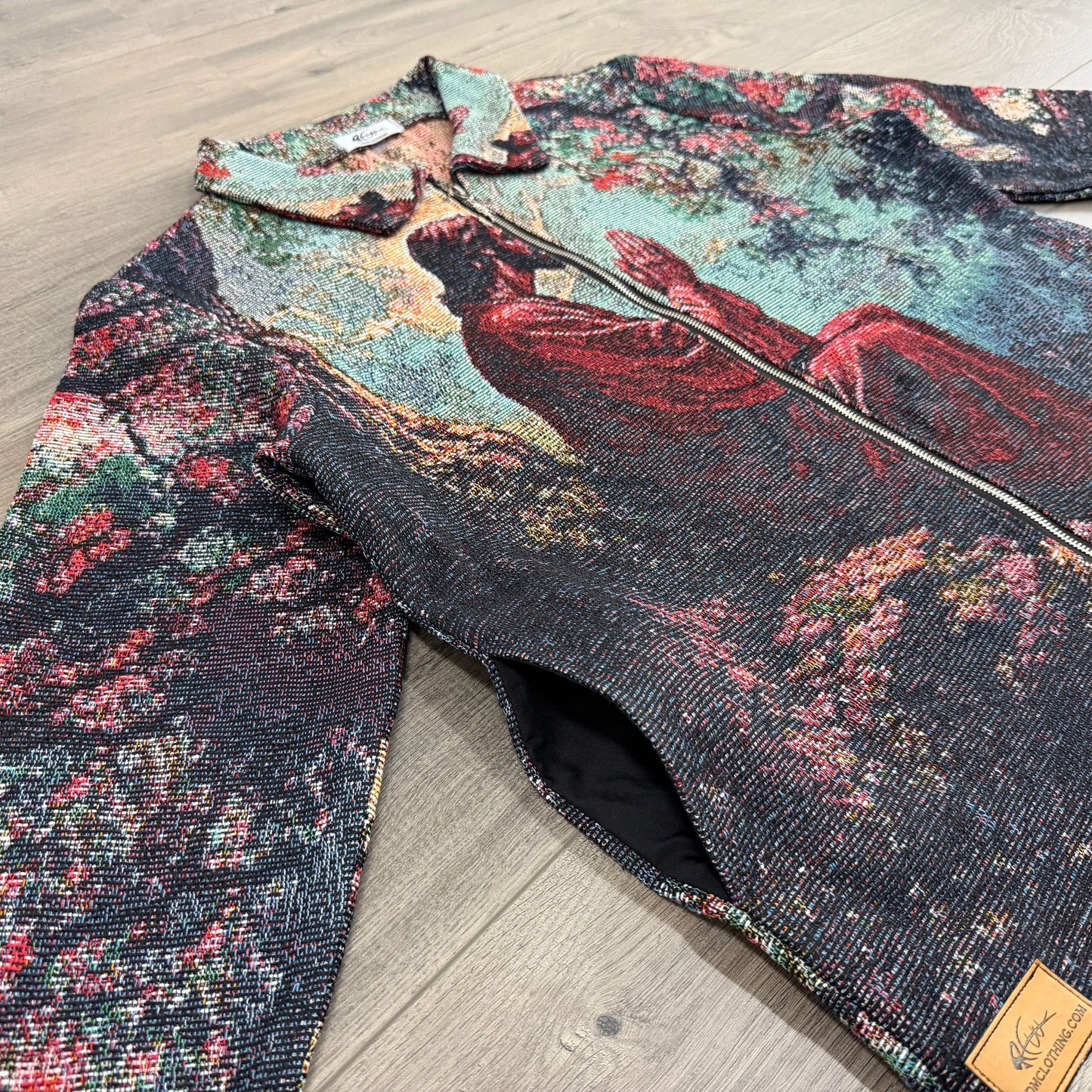 RDMCLOTHINGART tapestry hoodie SAVIOR IN THE SAKURA TAPESTRY JACKET