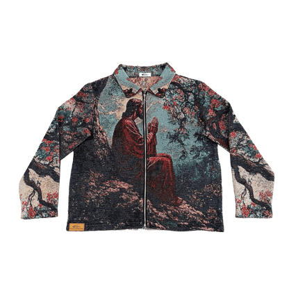 RDMCLOTHINGART tapestry hoodie SAVIOR IN THE SAKURA TAPESTRY JACKET