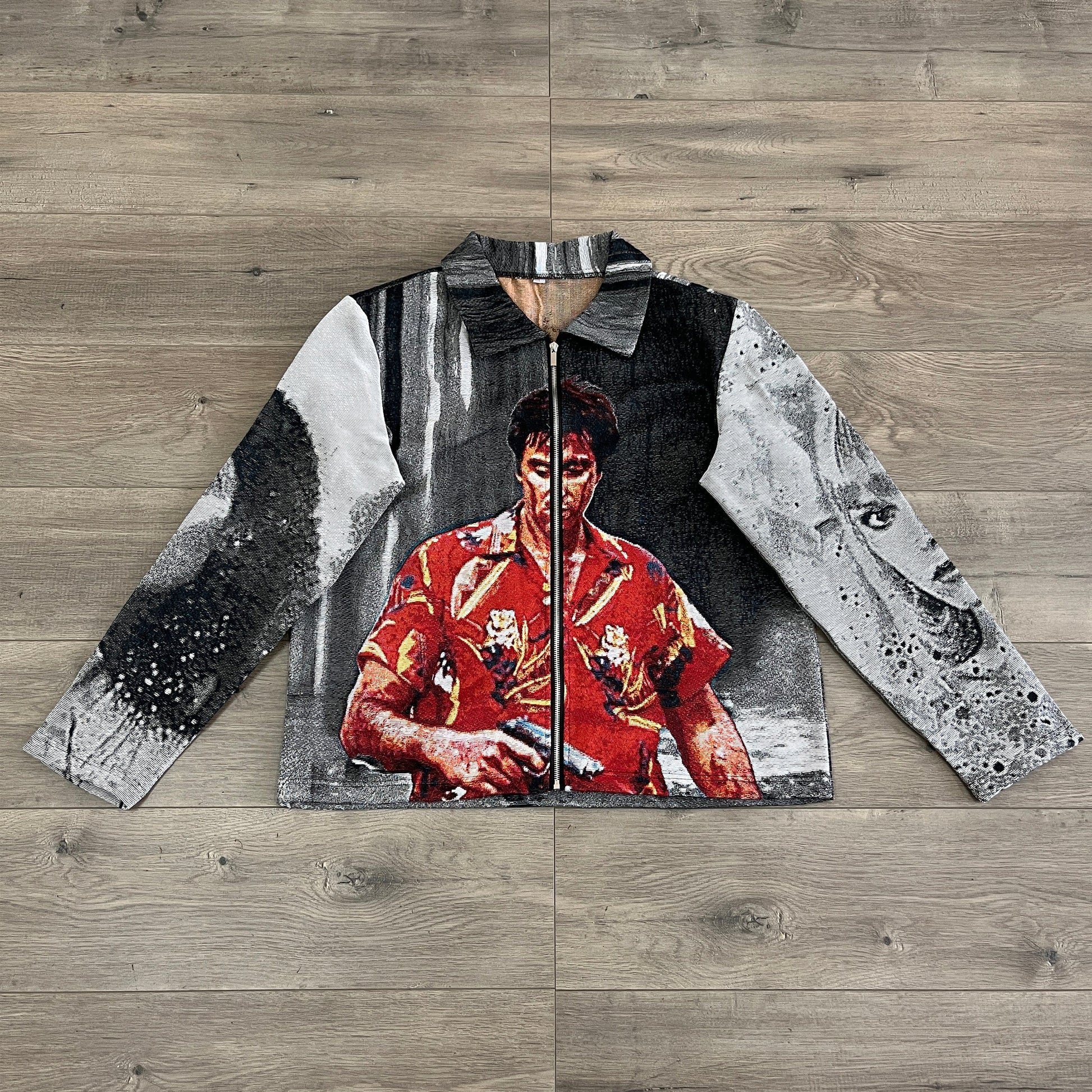 SCARFACE 1983 TAPESTRY JACKET - RDMCLOTHINGART