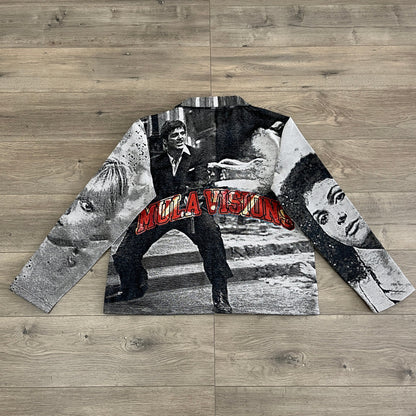 SCARFACE 1983 TAPESTRY JACKET - RDMCLOTHINGART