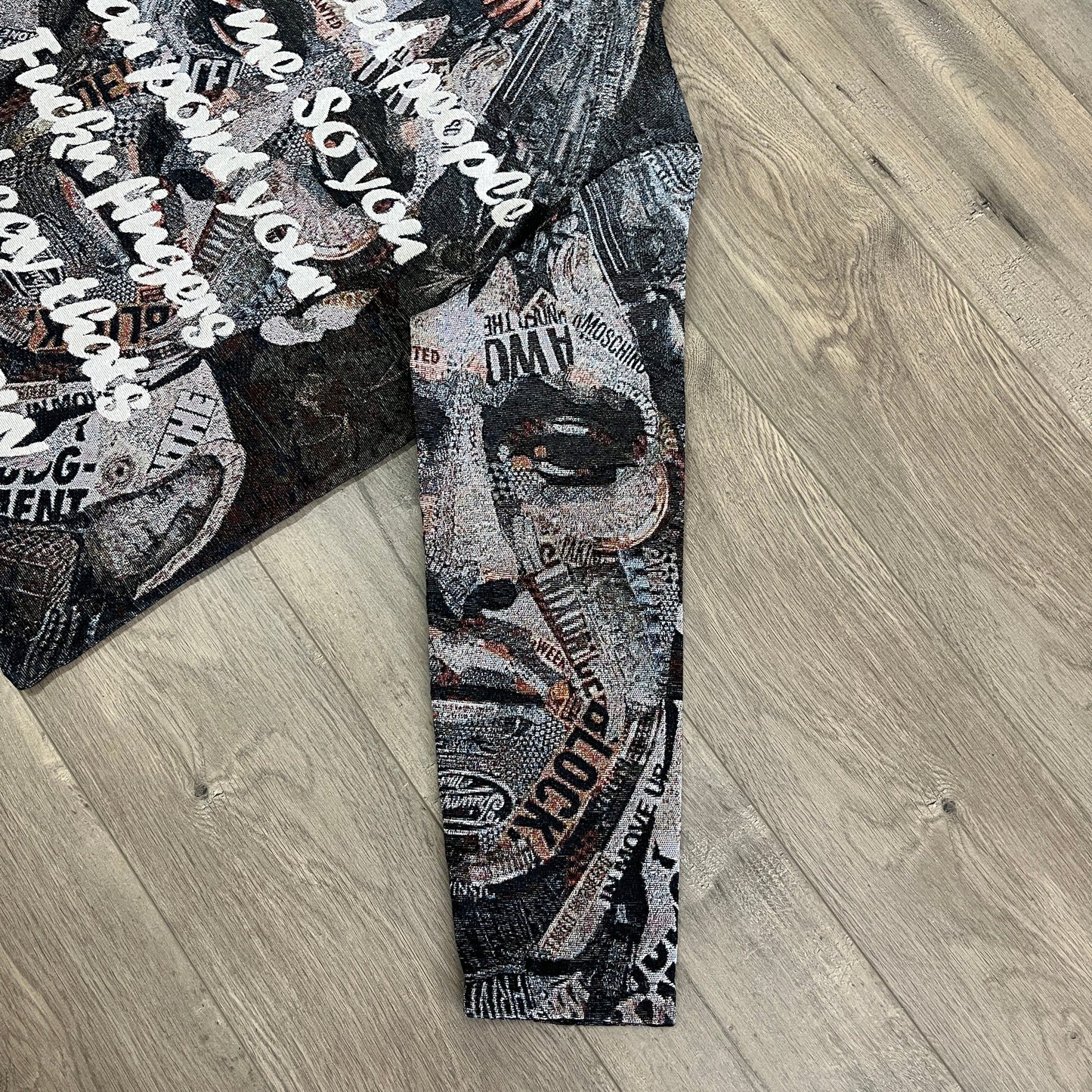 SCARFACE CANVAS TAPESTRY JACKET - RDMCLOTHINGART