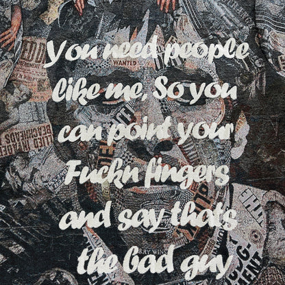 SCARFACE CANVAS TAPESTRY JACKET - RDMCLOTHINGART