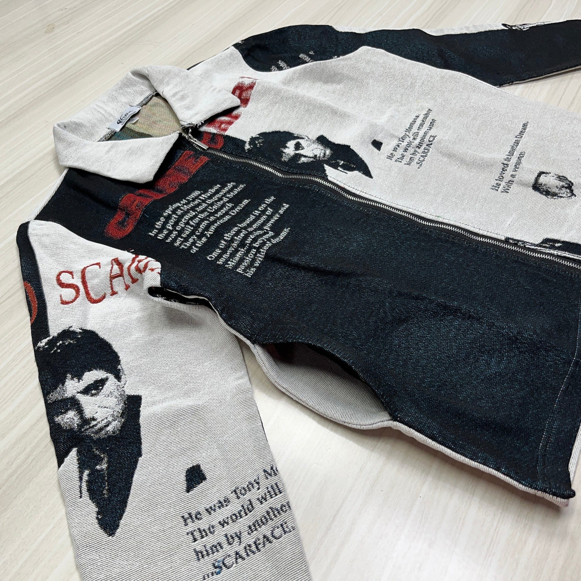 SCARFACE TAPESTRY JACKET - RDMCLOTHINGART
