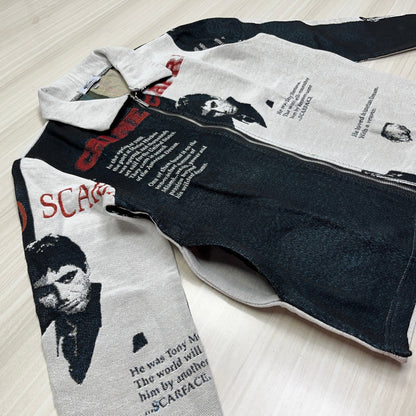 SCARFACE TAPESTRY JACKET - RDMCLOTHINGART