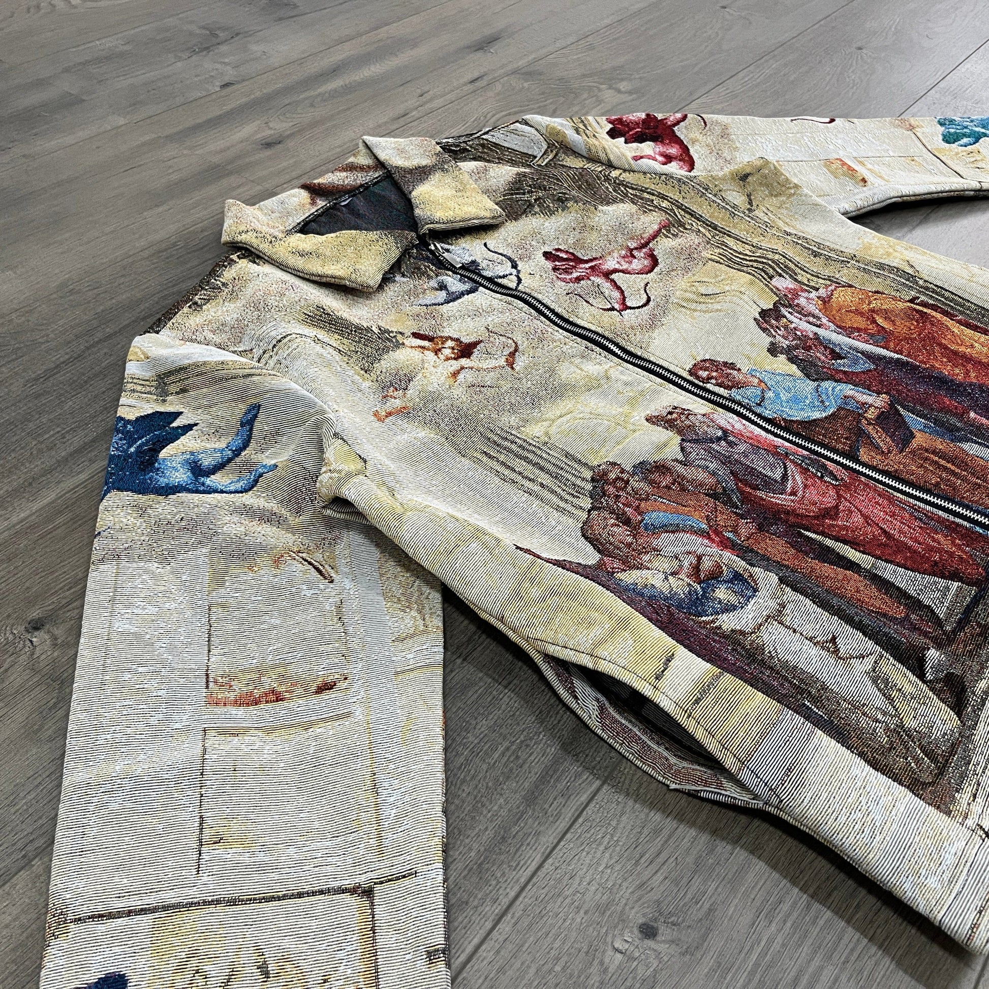 SCHOOL ATHENS TAPESTRY JACKET - RDMCLOTHINGART